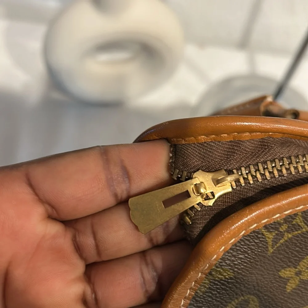 Louis Vuitton Monogram Pet Carrier with Cognac Trim